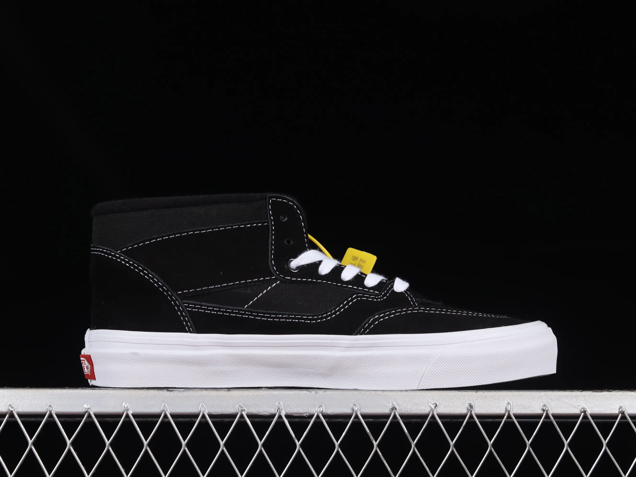 All categories Vans Vans series Vans Mid Vans Zhongbang Vans Half Cab Legend skater signature Zhongbang skateboard shoes VN000DZ3BLK